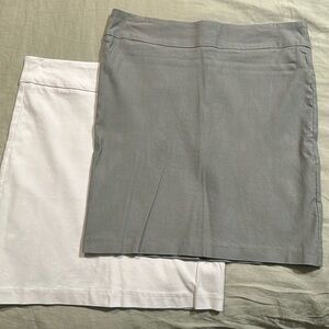 2 mini skirts